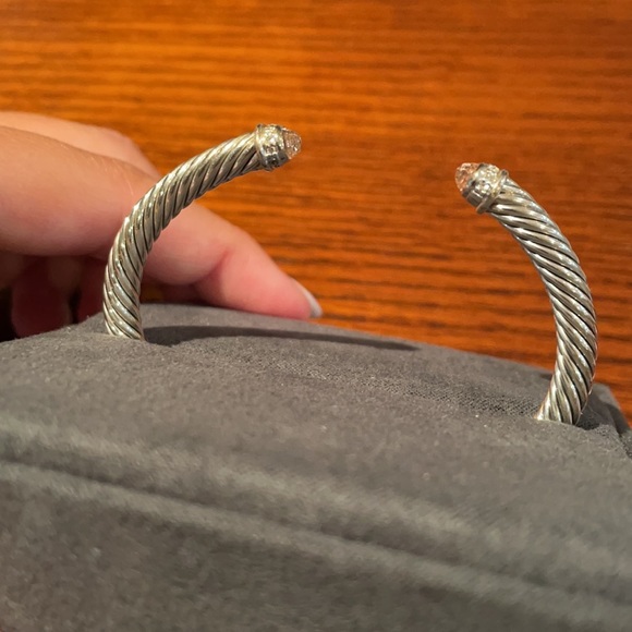 David Yurman 5mm Cable Classic with diamonds - Picture 8 of 12